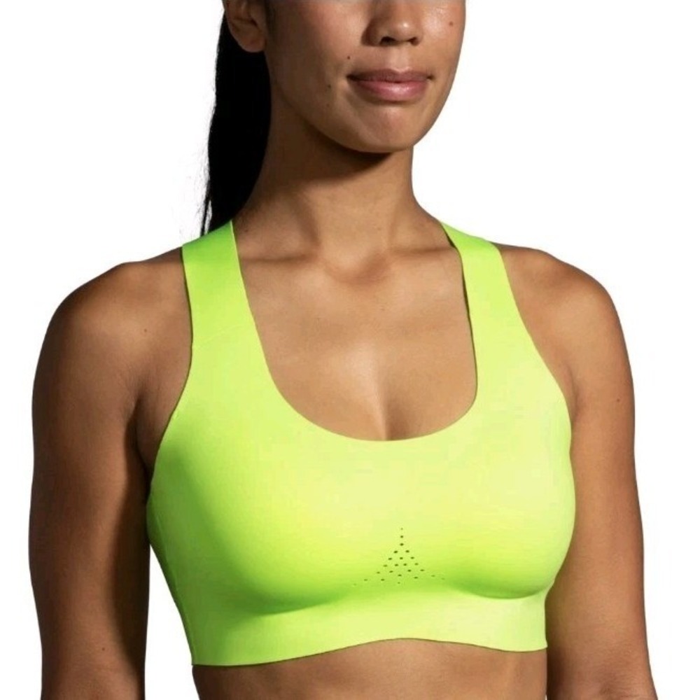 Brooks Dare Crossback 2.0 Run Bra Night Life/Asphalt Neon 350084329‎ 32B/C Gym